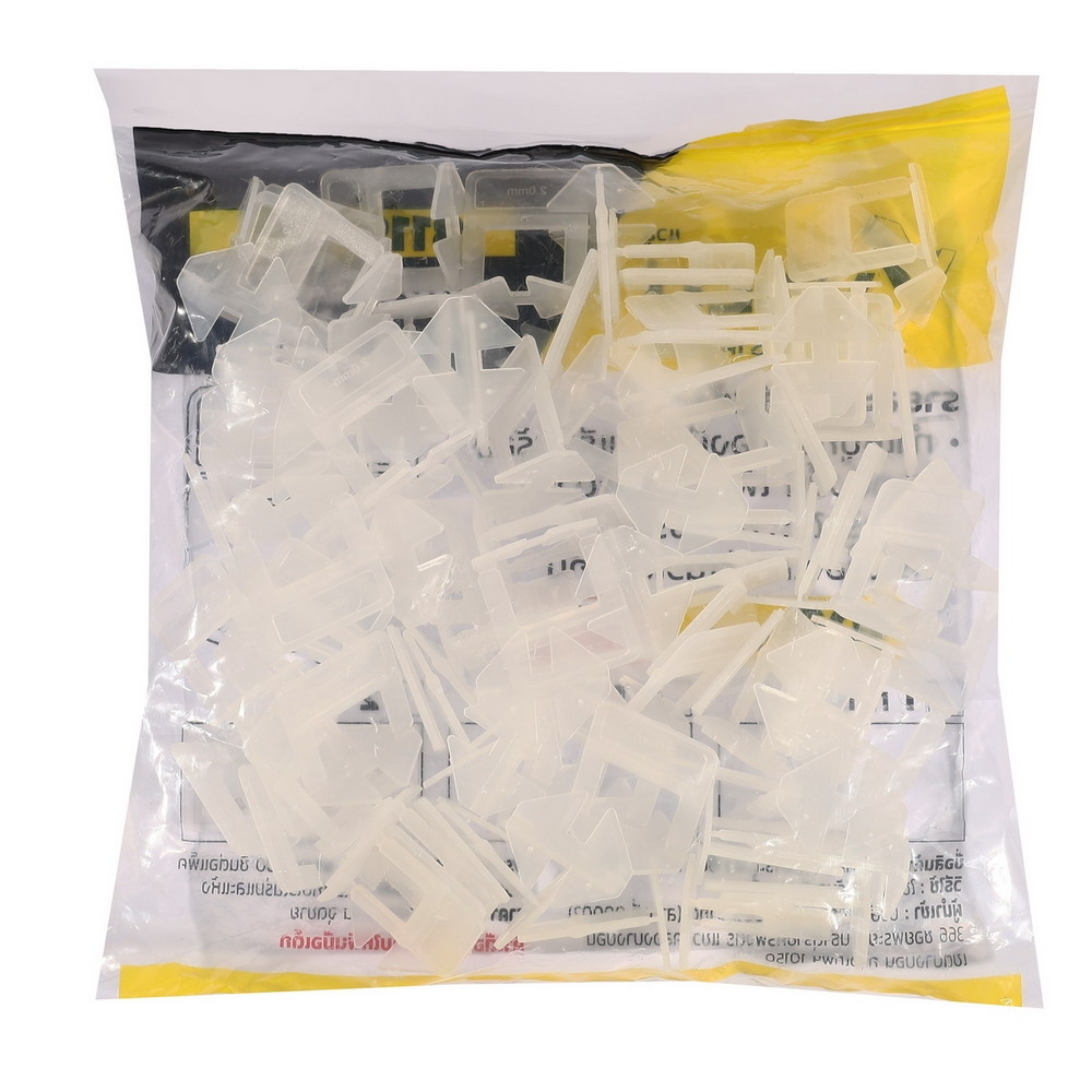 VALU 8119-2PE คลิปปรับระดับกระเบื้อง ขนาด 2 มม (5 แพ็ค)_4