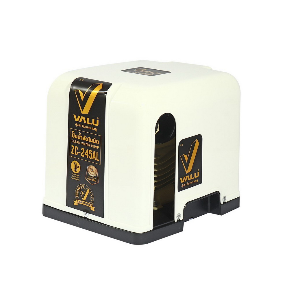 VALU ZC-245AL ปั๊มน้ำออโต พร้อมฝาครอบ 370W 220V ท่อส่ง1 นิ้ว_1