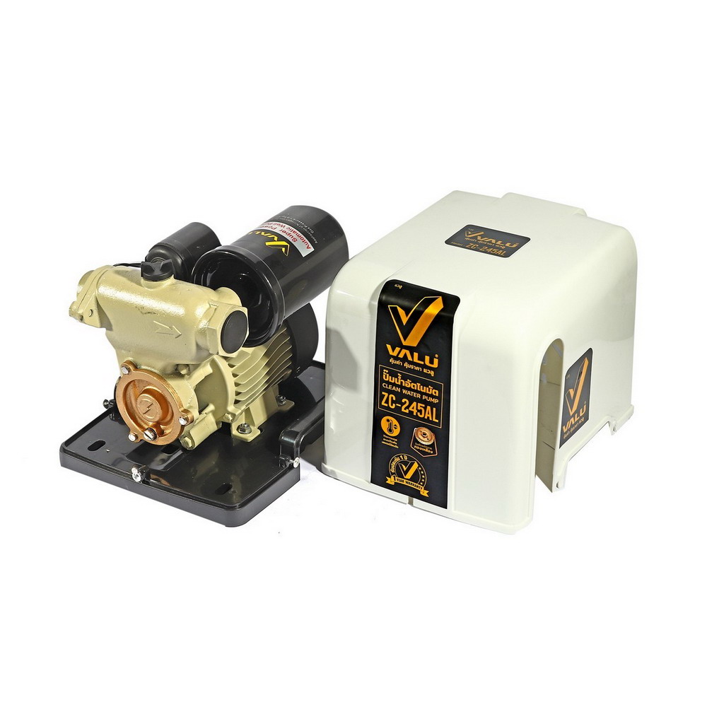 VALU ZC-245AL ปั๊มน้ำออโต พร้อมฝาครอบ 370W 220V ท่อส่ง1 นิ้ว_7
