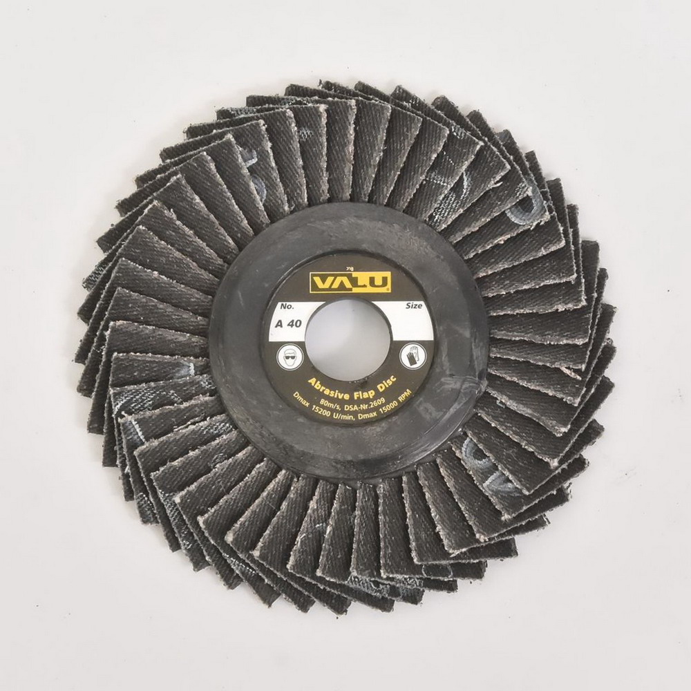 VALU กระดาษทรายซ้อน หลังอ่อน ขนาด 4 นิ้ว เบอร์ 40 (10 ชิ้น)_1