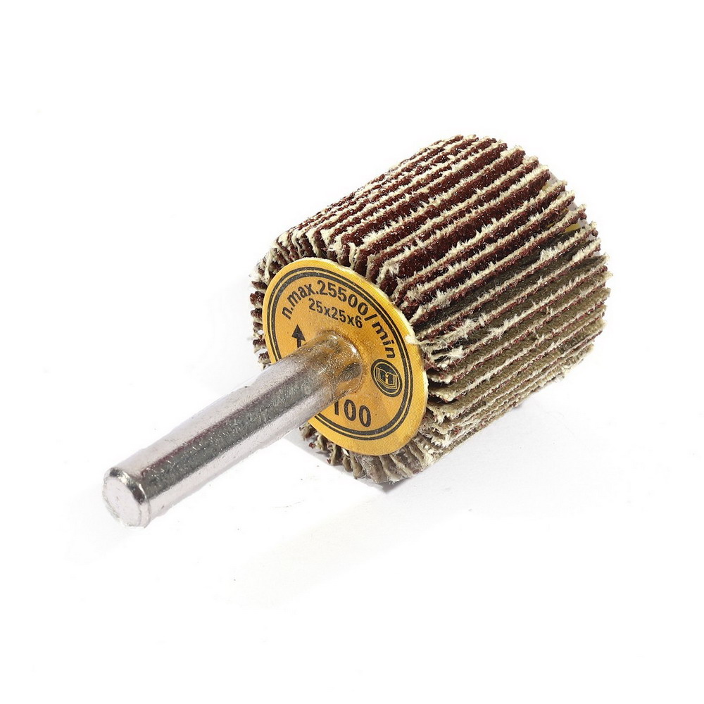 VALU ล้อทราย มีแกน 25 X 25 X 6MM เบอร์ 100 (10 ชิ้น)_2