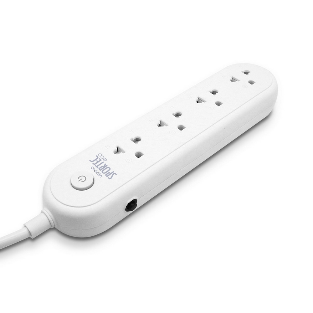 VEXXO EC-140 ปลั๊กรางไฟ 4ช่อง 1สวิตช์ ยาว 3เมตร 2300W-10A_2