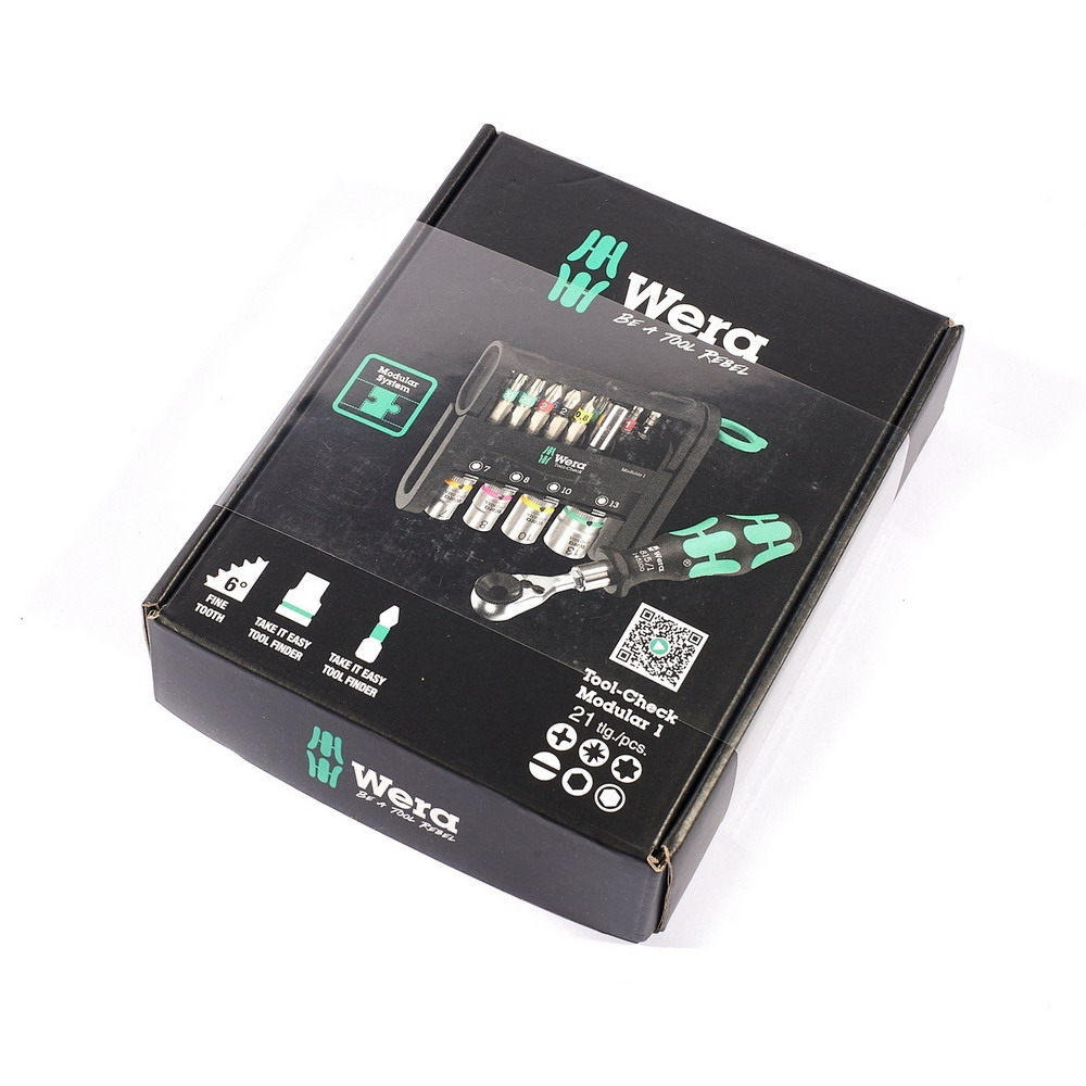 WERA 05049000001 ชุดไขควงและประแจ TOOLS-CHECK MODULAR 1 ชุด 21 ชิ้น_09