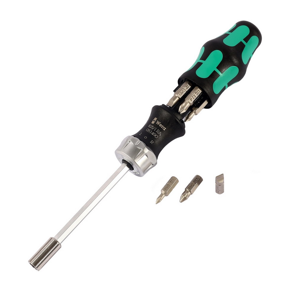 WERA 05073660001 ไขควงก๊อกแก๊ก Kraftform Kompakt 27 RA 1 ชุด 6 ชิ้น_01