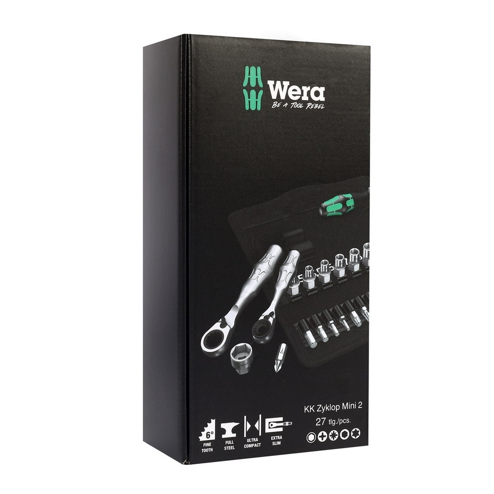 WERA 05135918001 ชุดประแจ KRAFTFORM KOMPAKT ZYKLOP MINI 2 27 ชิ้น_09