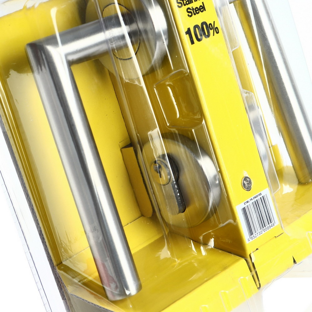 YALE E-SN001SS กุญแจมือจับฝังในบานสเตนเลสแท้ ก้านตรง Essential Series_2