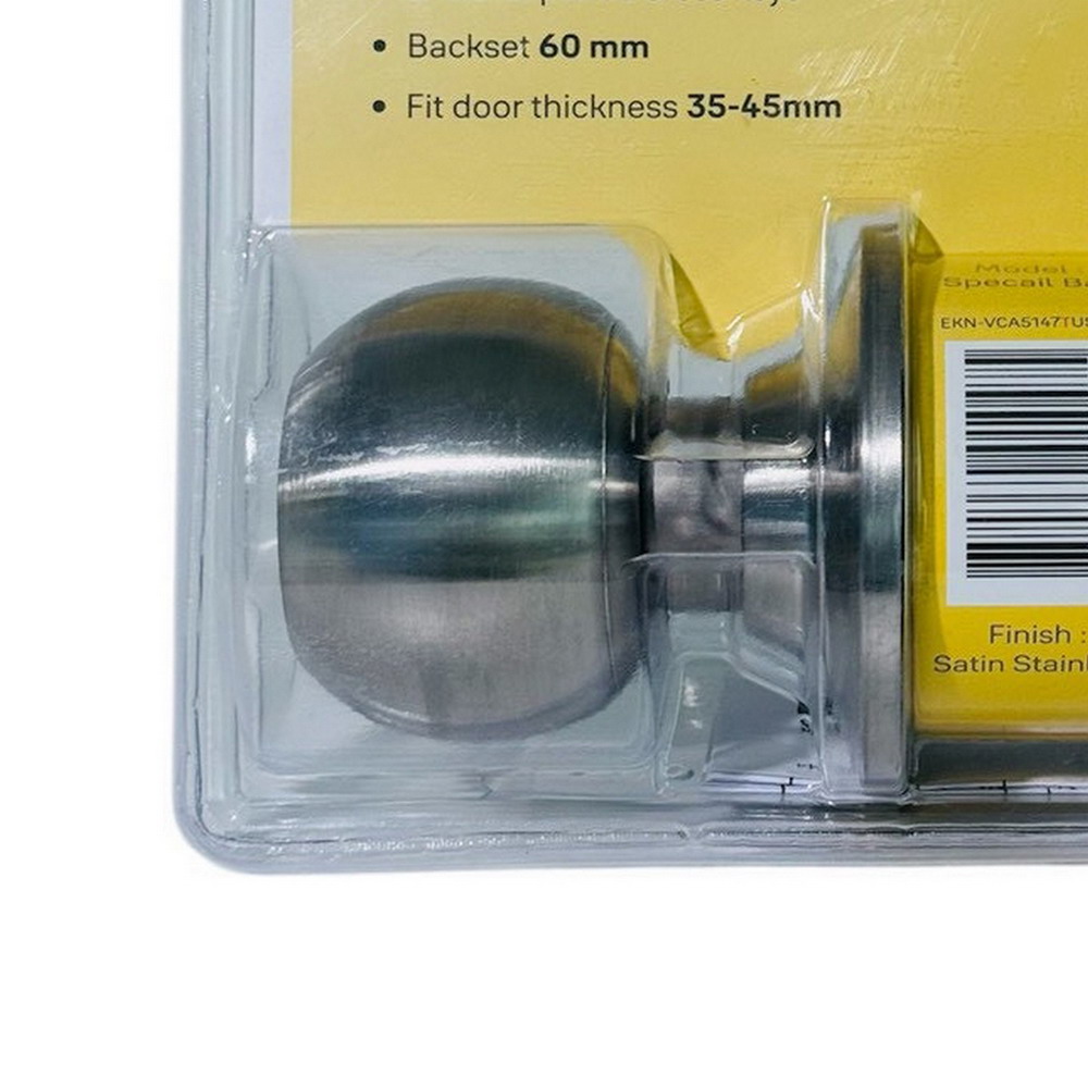 YALE EKN-VCA5147TUS32D ลูกบิดห้องทั่วไป สเตนเลส 201 ขนาด Ross 65 มม สีสแตนเลส_1