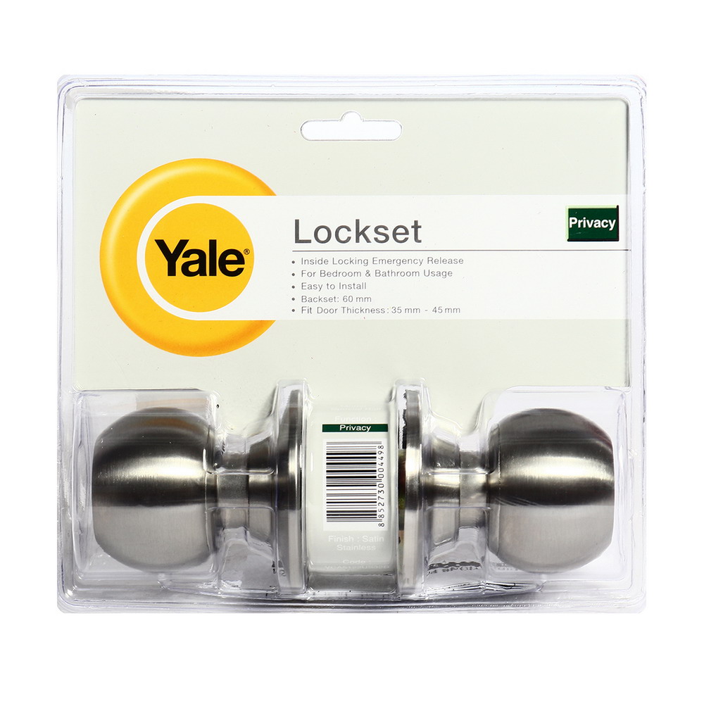 YALE VCA5122 ลูกบิดห้องน้ำหัวกลม 65มม สีสแตนเลส_3