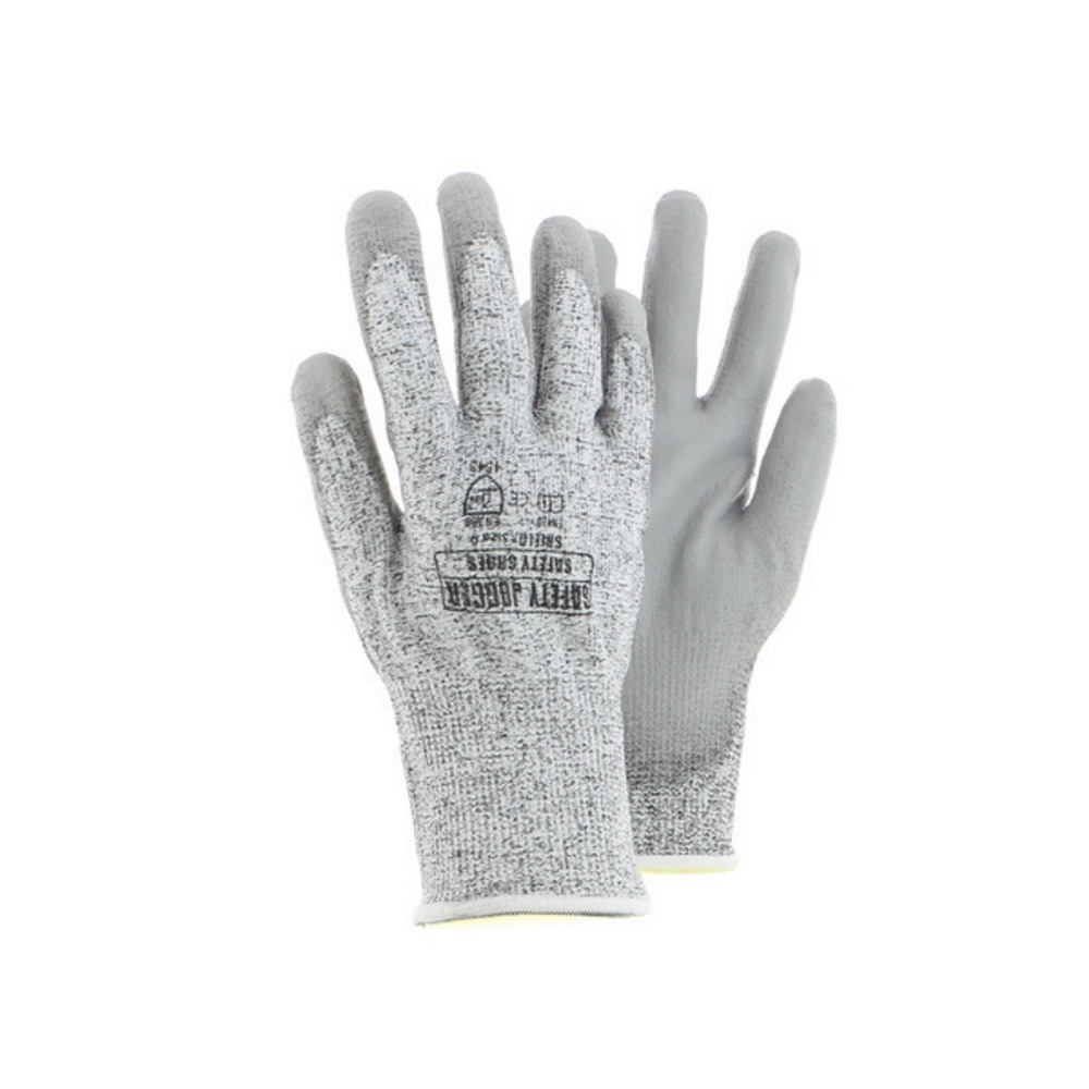 JOGGER SHIELD ถุงมือเซฟตี้ กันบาด กันร้อน 9 ซม (L) สีเทา_1