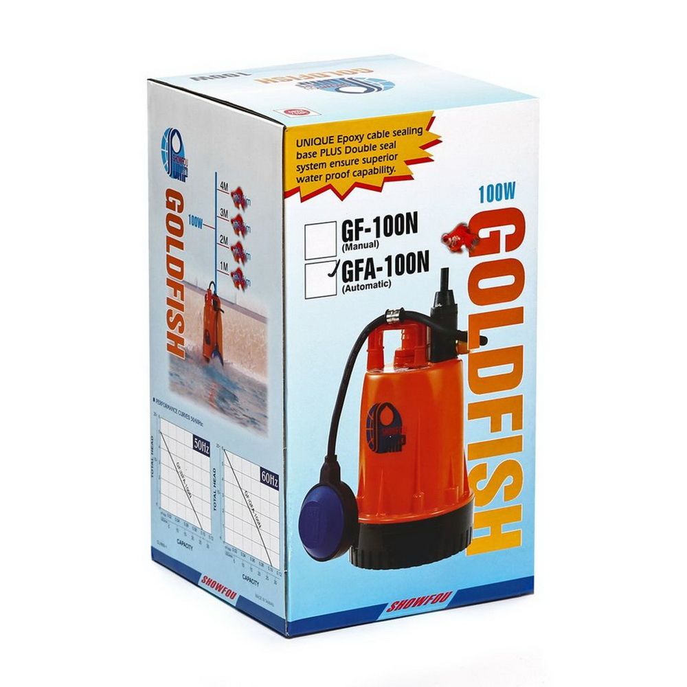 SHOWFOU GFA-100 ปั๊มจุ่มอัตโนมัติ 100W 220V ท่อส่ง 1 นิ้ว_4