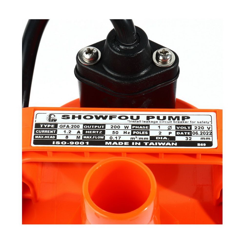 SHOWFOU GFA-200 ปั๊มจุ่มอัตโนมัติ 200W 220V_1