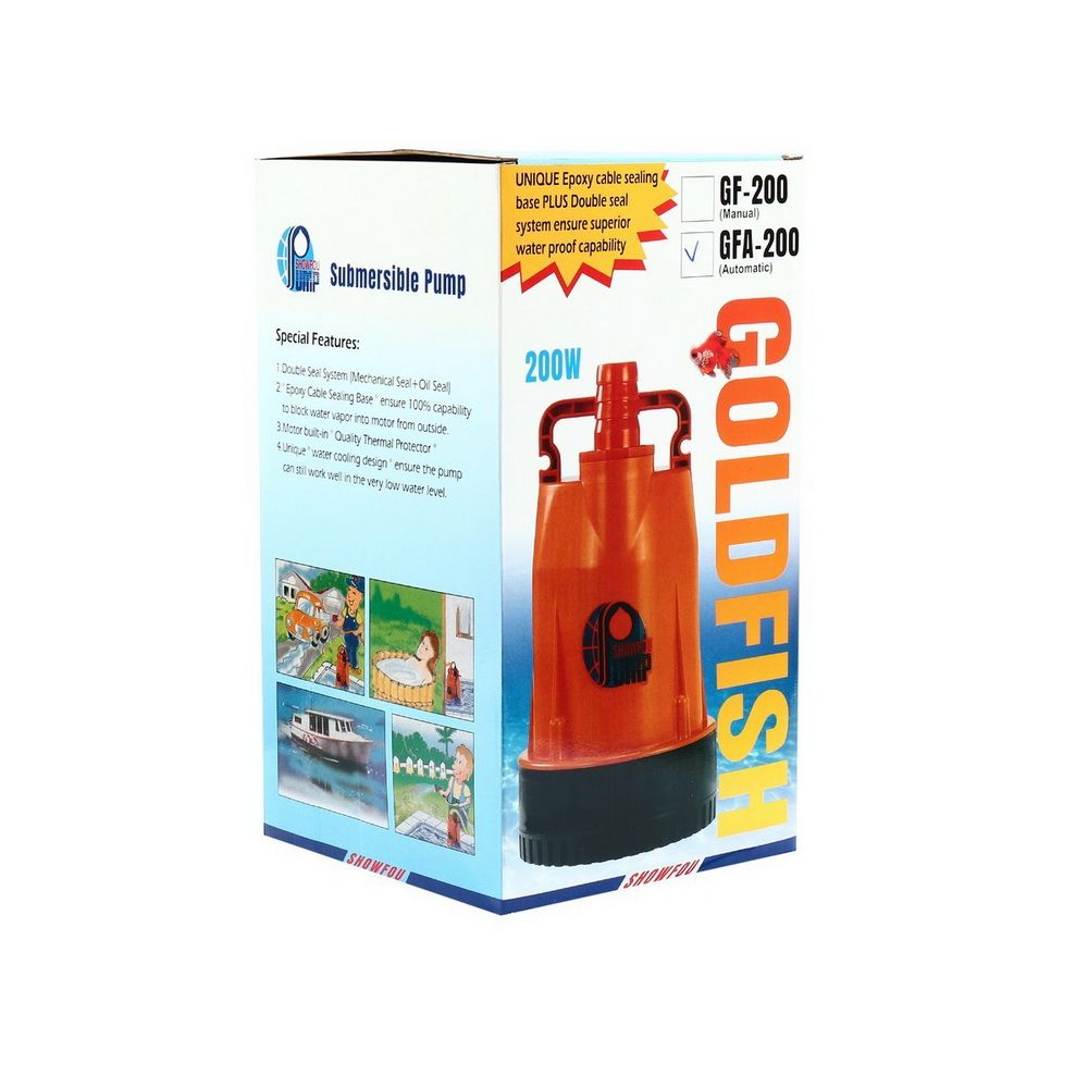 SHOWFOU GFA-200 ปั๊มจุ่มอัตโนมัติ 200W 220V_4