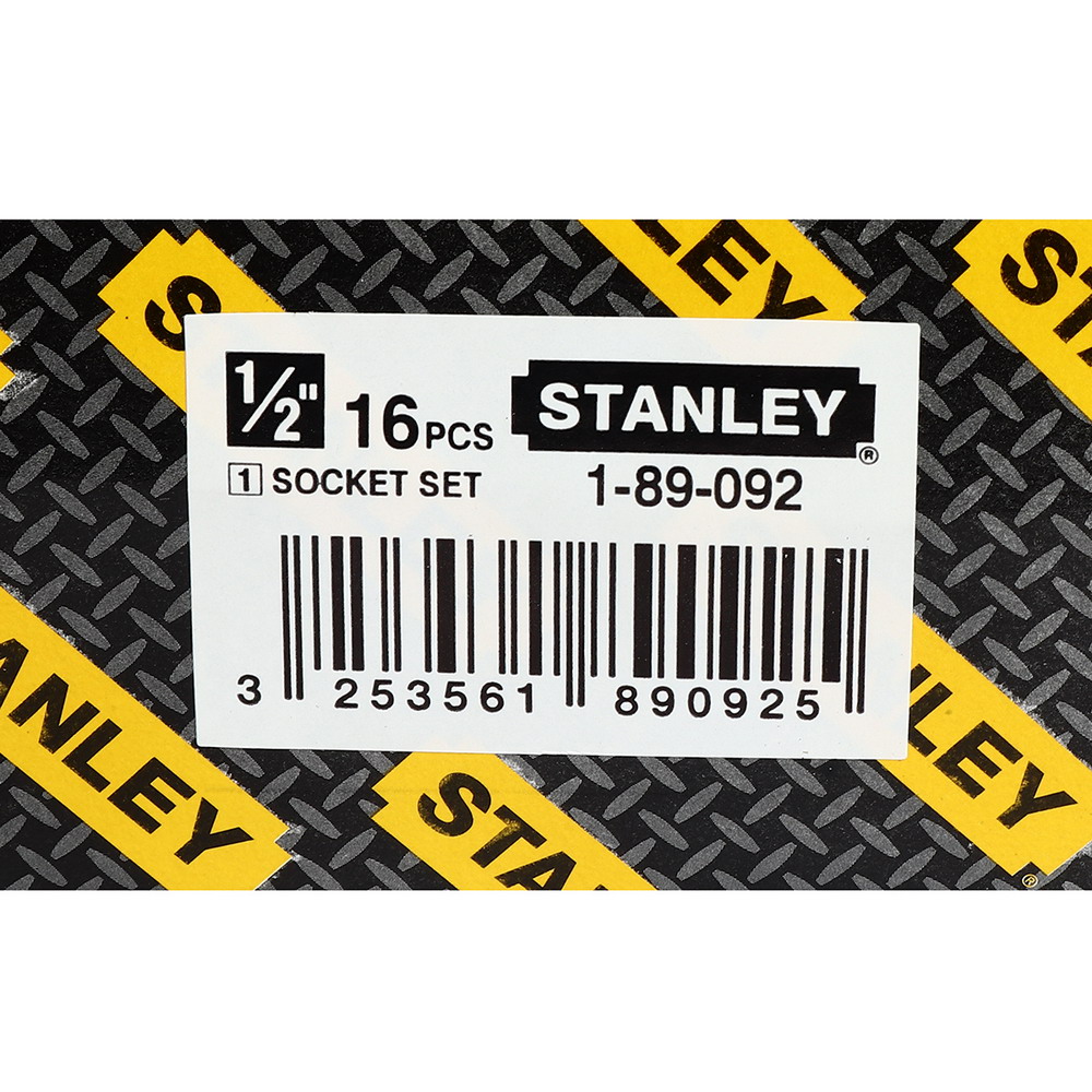 STANLEY 89-092 ชุดบ็อกซ์ 12PT 1-2 16ชิ้น 8-24มม_4