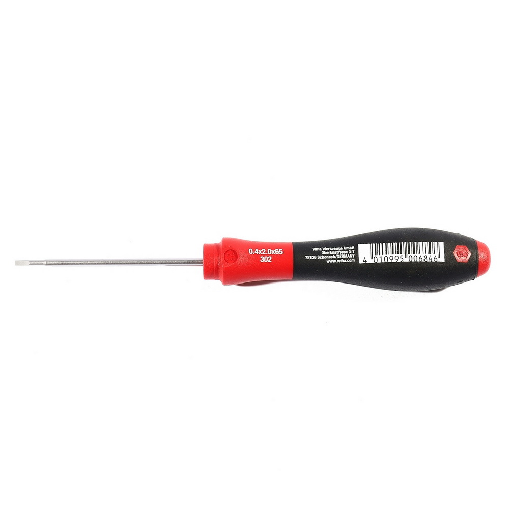 WIHA 00684 ไขควง SoftFinish หัวแบน ขนาด มม รุ่น 302_4