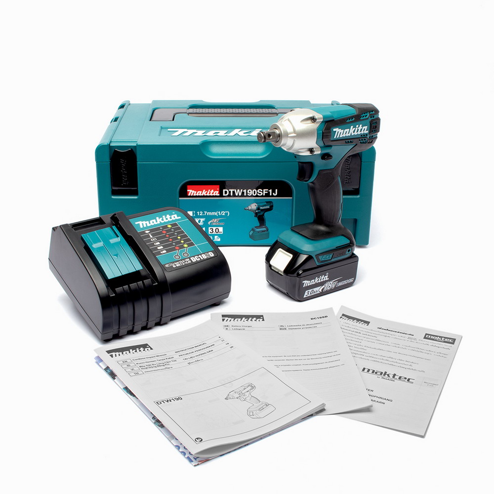MAKITA DTW190SF1J เครื่องขันบล๊อกไร้สาย 18V 1-2 นิ้ว_8