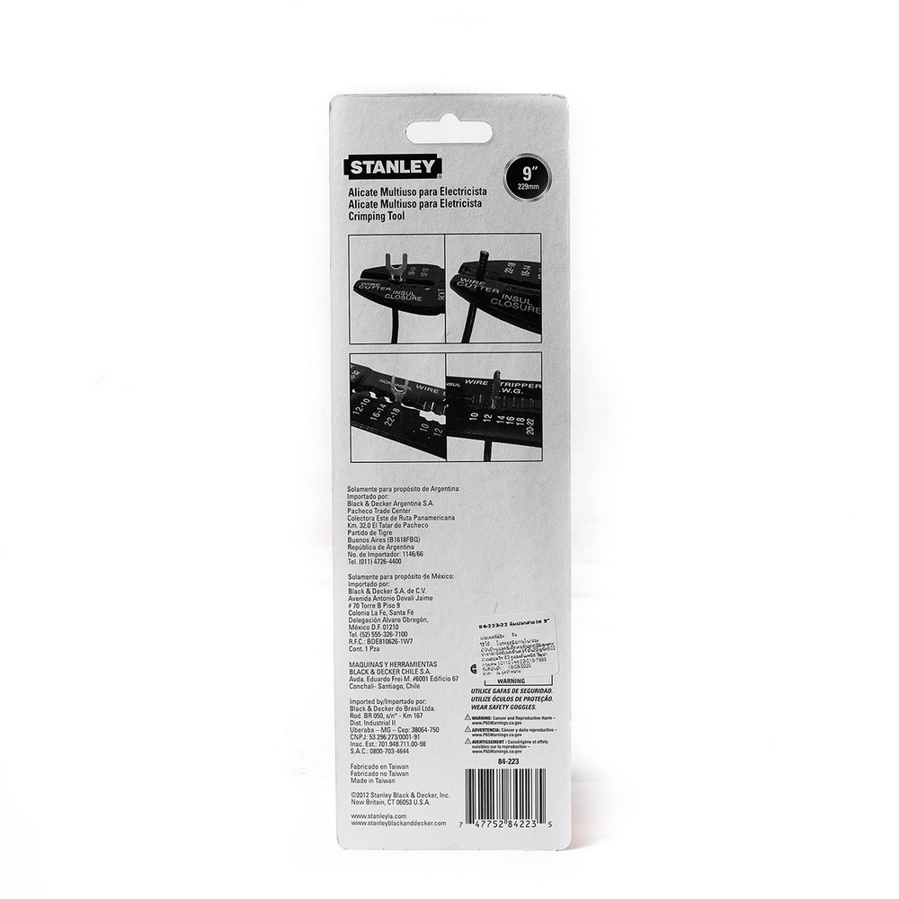 STANLEY 84-223 คีมปอก-ตัด-ย้ำ สายไฟ 9 นิ้ว_2