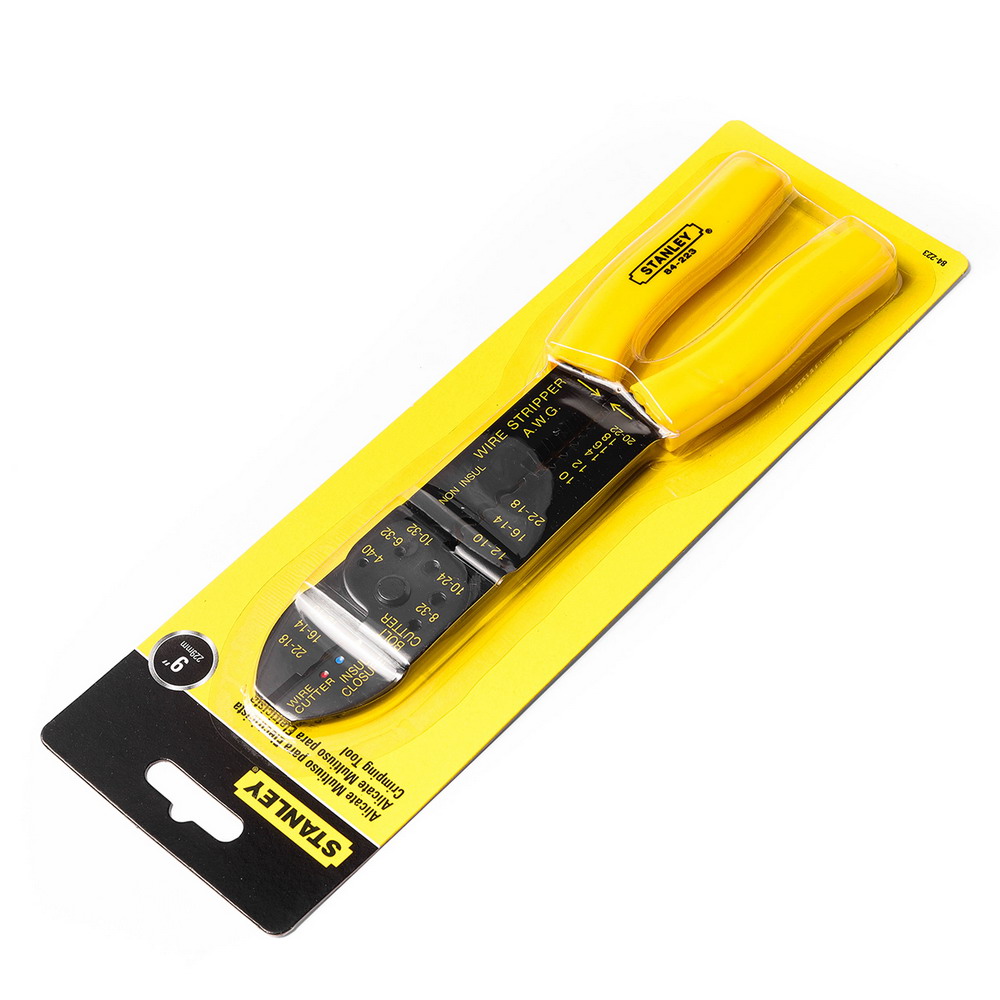 STANLEY 84-223 คีมปอก-ตัด-ย้ำ สายไฟ 9 นิ้ว_3