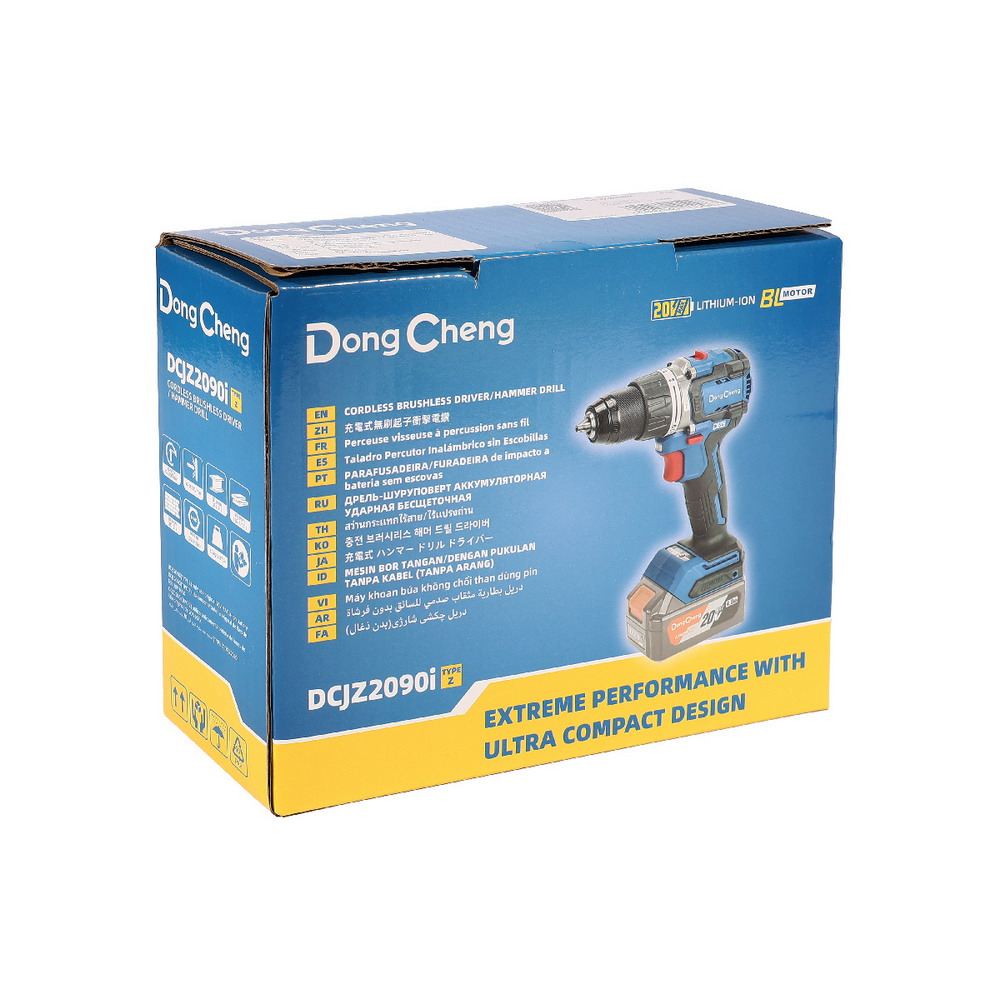 DONG CHENG DCJZ2090i (Type Z) สว่านกระแทกไร้สาย 20V แรงบิด 90NM_6