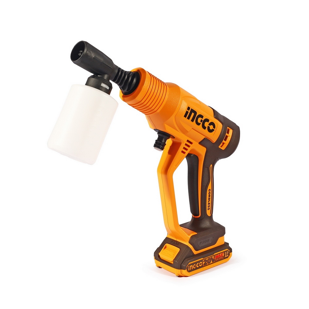 INGCO CPWLI20362 ปืนฉีดน้ำแรงดันสูงไร้สาย 20V 24-8 บาร์ ระบบหยุดอัตโนมัติ_7