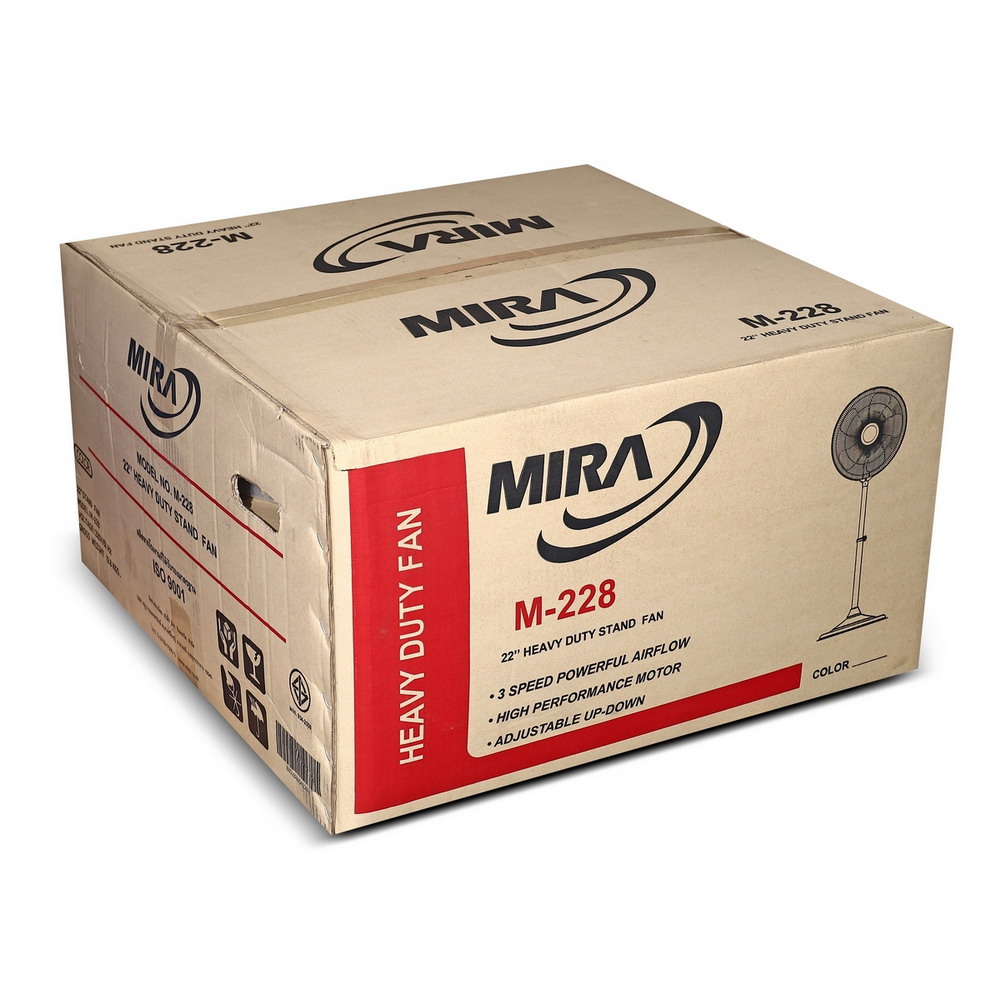 MIRA M228 พัดลม 22-อุตสาหกรรมตั้งพื้น ขากลม_4
