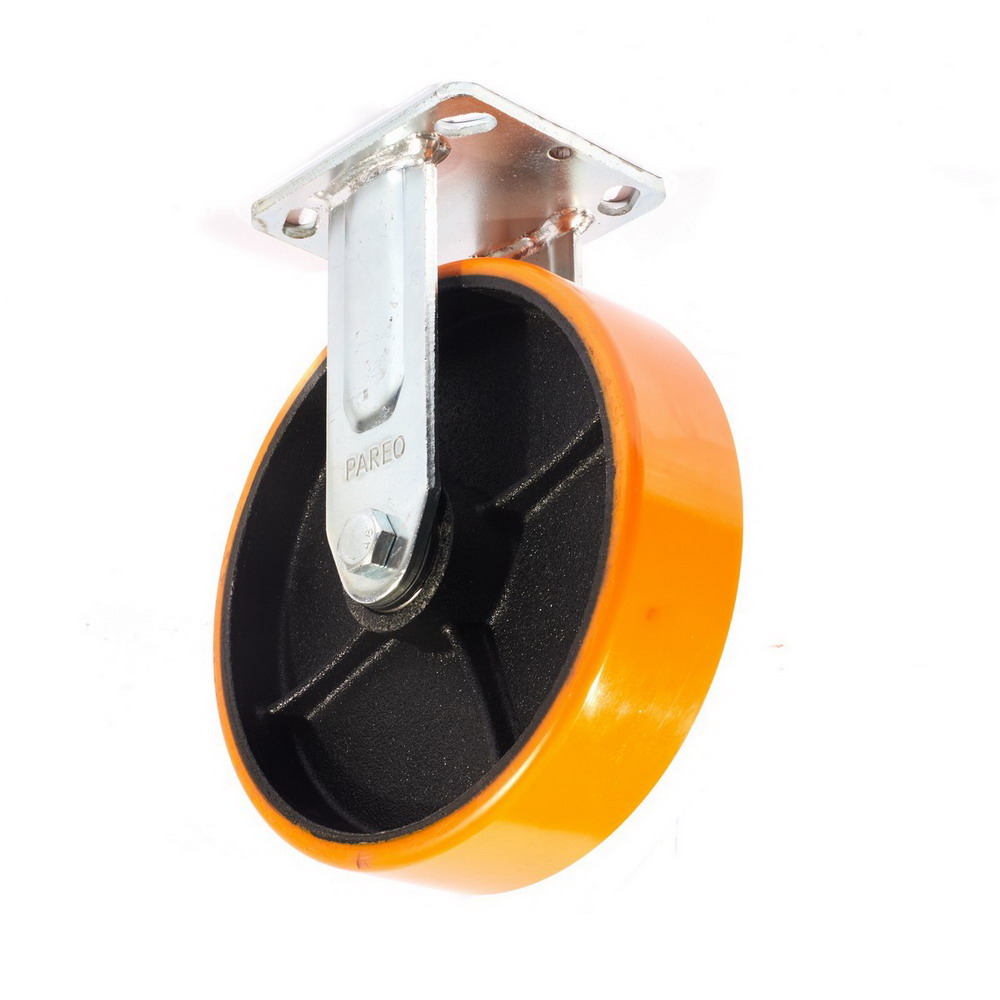 PAREO ล้อโพลียูรีเทน รุ่น MAX แป้นตาย 200MM รับน้ำหนักได้ 450-500 KG_2