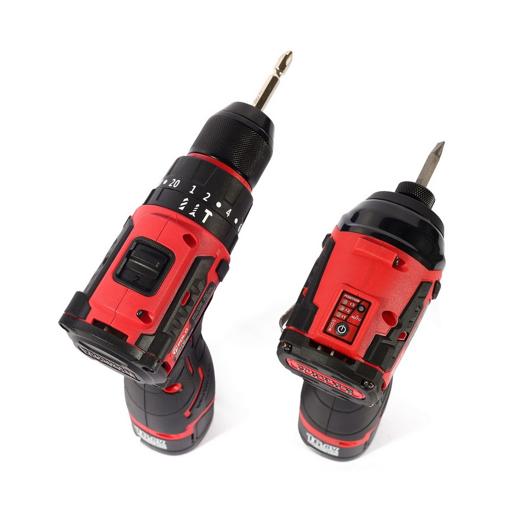 POLO PCB-161-A2 ชุดคอมโบ 16-8V สว่านกระแทก และ ไขควงกระแทก_06