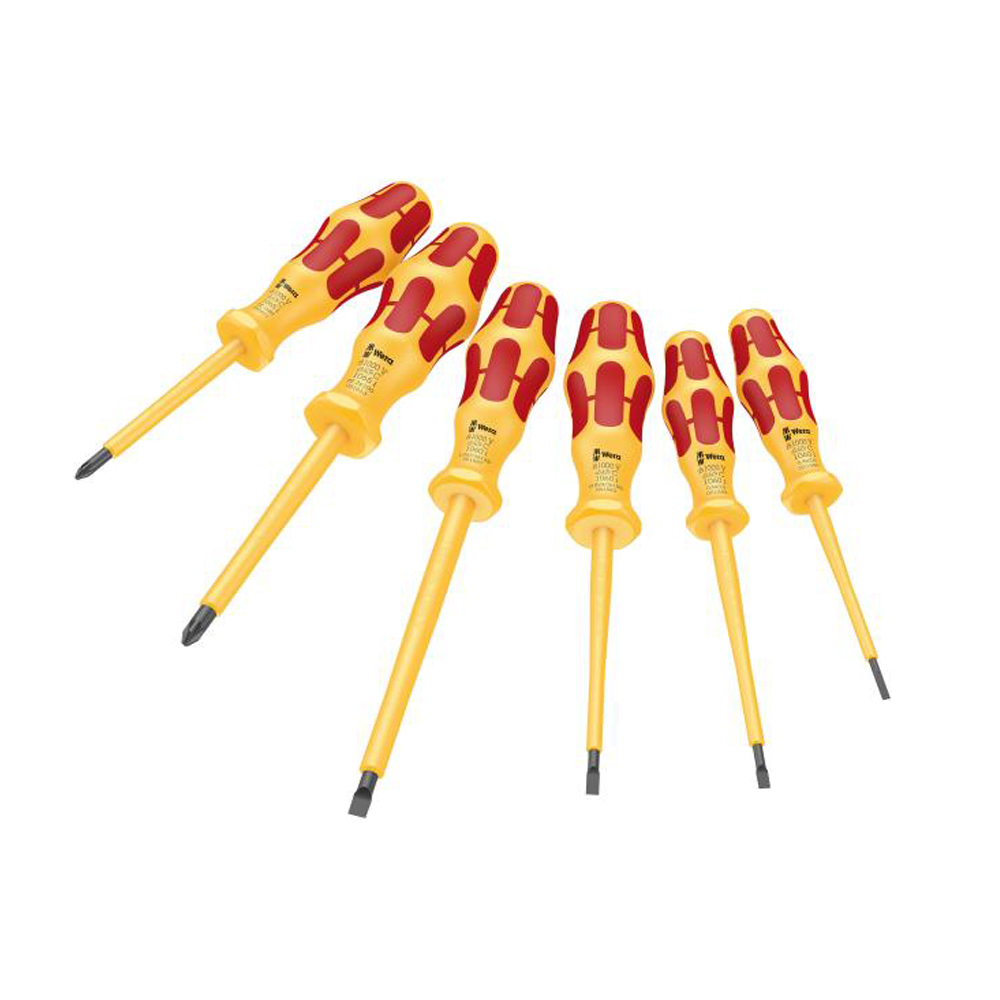 WERA 05051575001 ชุดไขควงกันไฟฟ้า KRAFTFORM VDE 6 ชิ้น