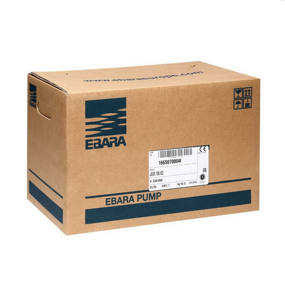 EBARA JEX-150 ปั๊มหอยโข่ง 1-5HP 380V_4